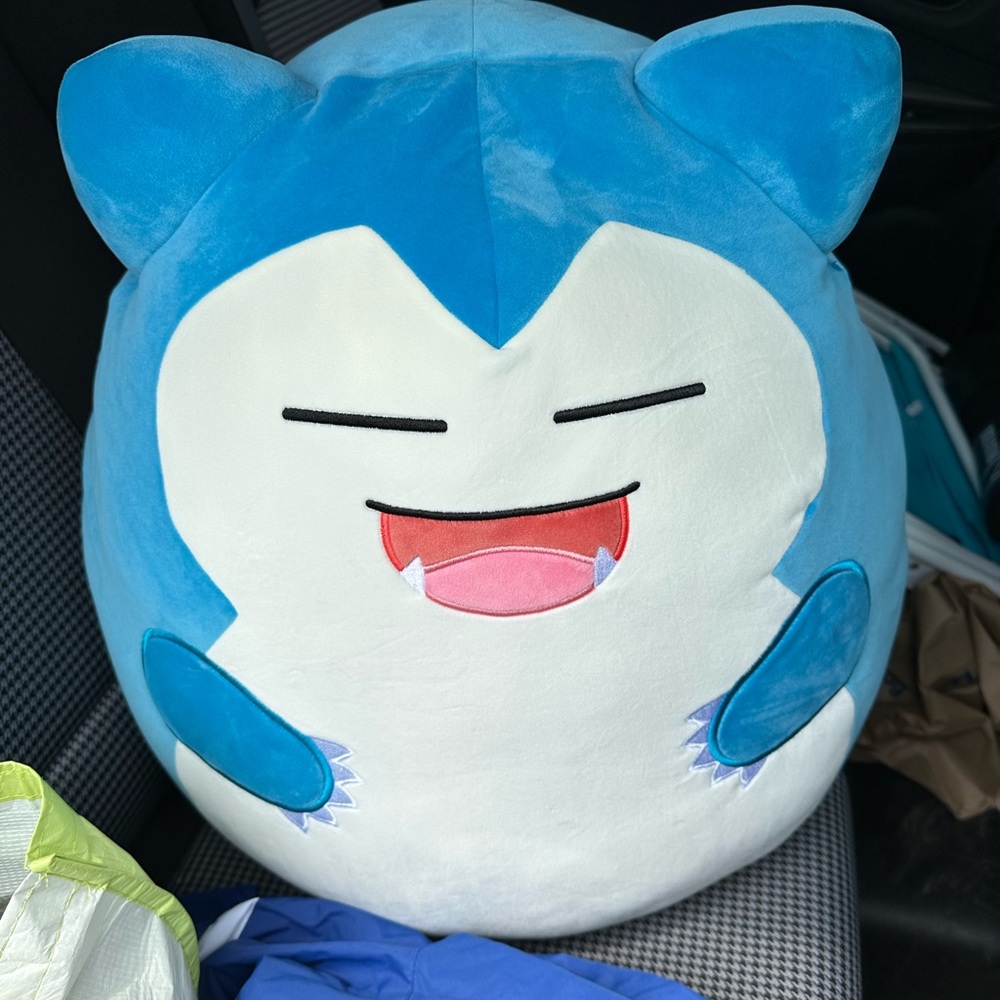 NEW Snorlax Pokémon Squishmallow 20 inch